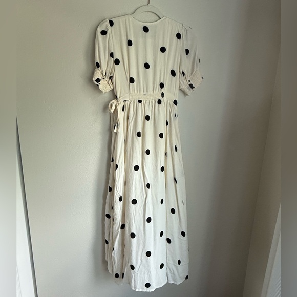 Anthropologie polka dot midi dress - Picture 3 of 3